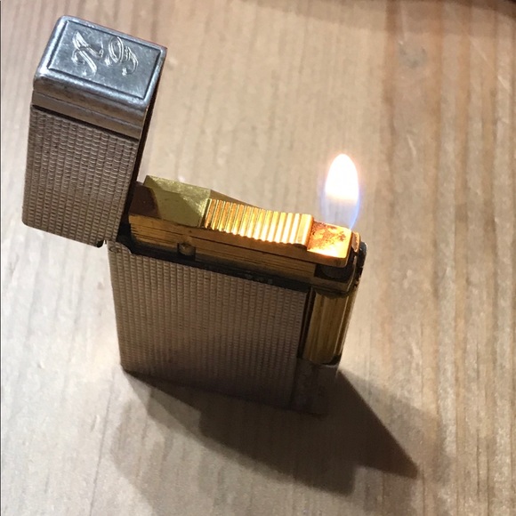 Dupont Jewelry Authentic Dupont Lighter Silver With Gold Plated Poshmark